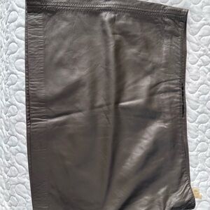 Guess by Marciano army green buttery soft Leather Skirt